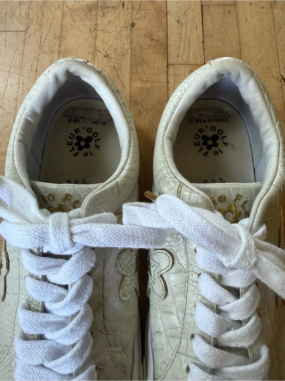 GOLF LE FLEUR X CONVERSE Men's Gator Lace Up Low Top Sneakers Frozen Dew US 10.5 - Picture 5 of 11